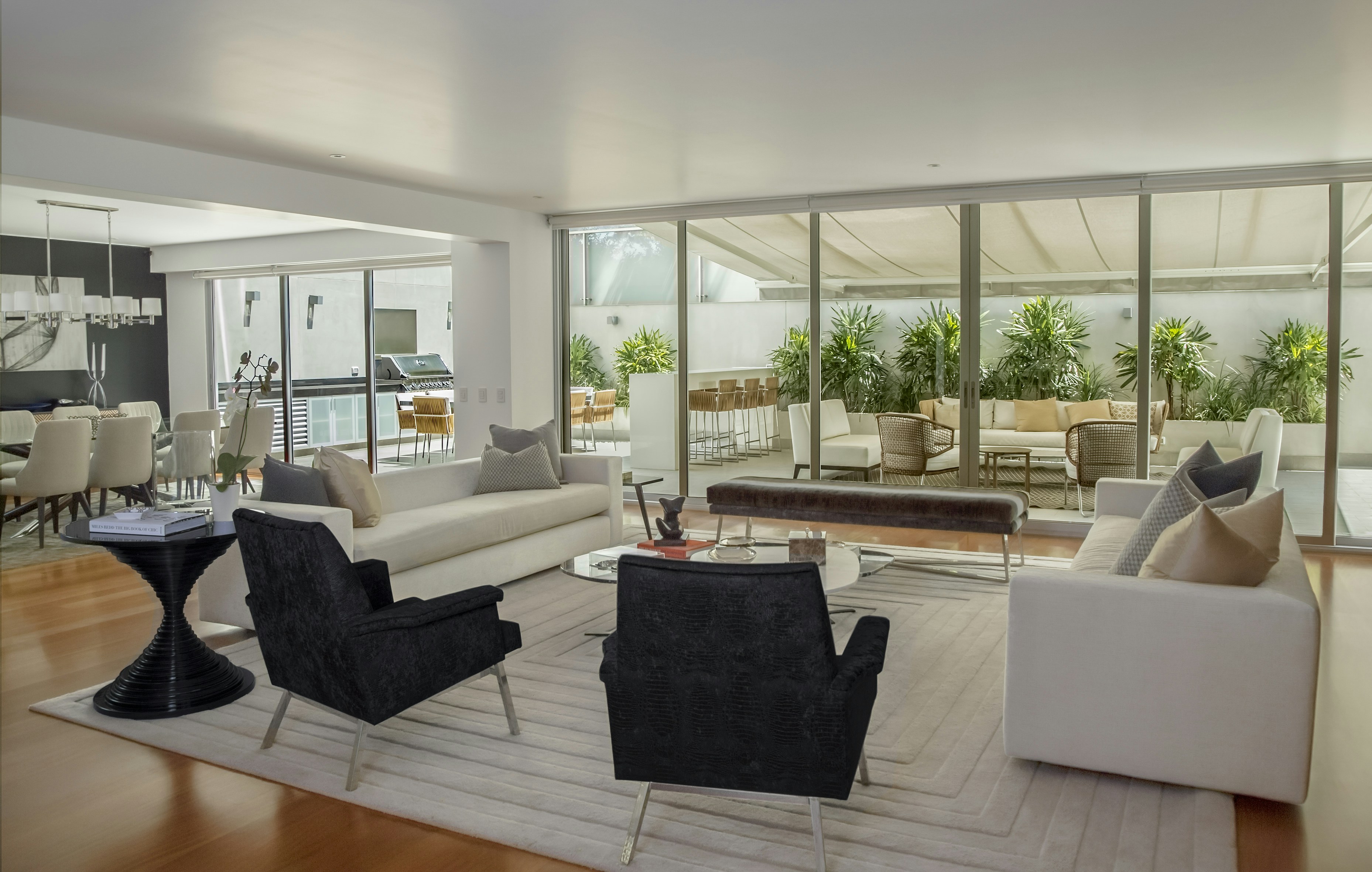 Luxury living room ready for listing